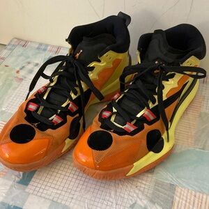 Nike Jordan Naruto Kyuubi Zion 1SP Alf orange Size 11.5 Sneakers